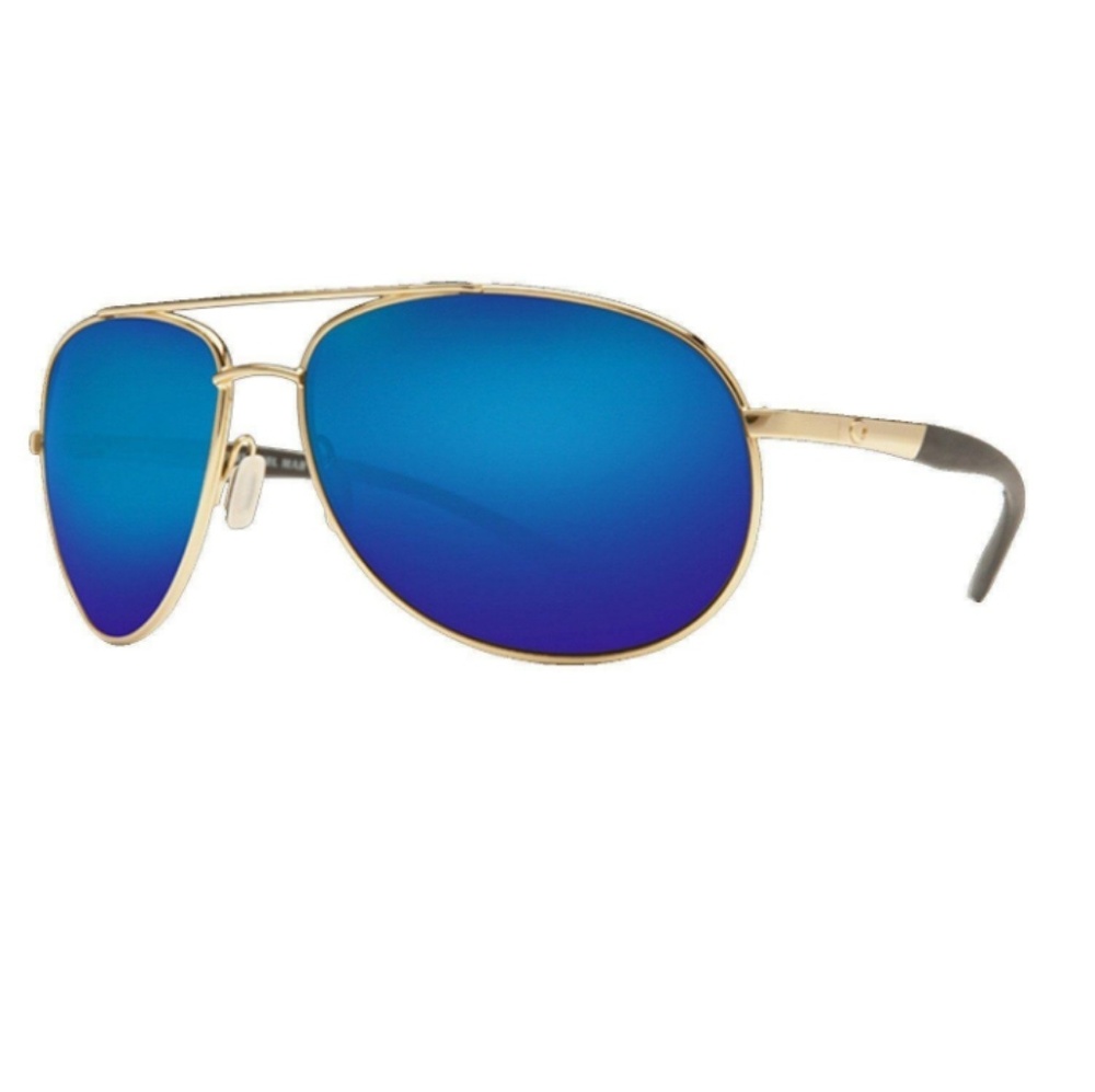 Costa Del Mar Gold&Blue Mirror Wingman Sunglasses